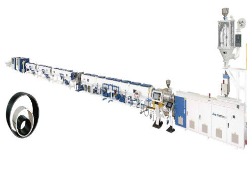 JWELL HDPE Water Supply Gas Pipe Tube Extrusion Machine