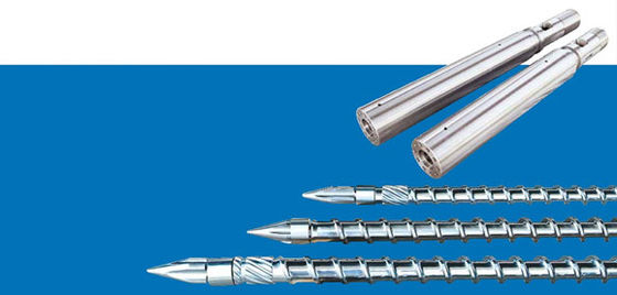JWELL Nitriding Treatment 38CrMoAlA Extruder Screws And Barrels