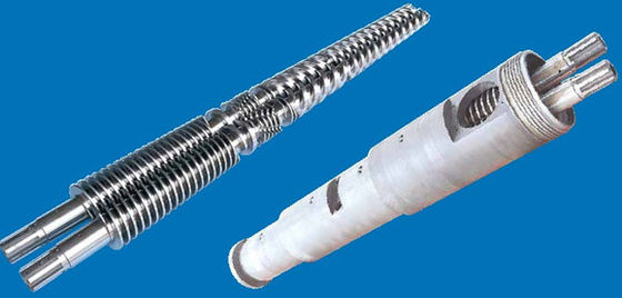 JWELL Nitriding Treatment 38CrMoAlA Extruder Screws And Barrels