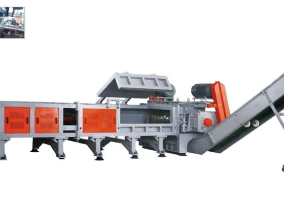 Light Single Shaft Shredder Plastic Waste Recycling Machines