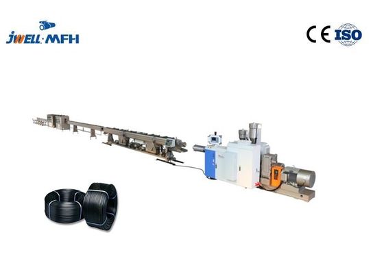Small PE PPR PE RT PA Dual Pipe Extrusion Machine