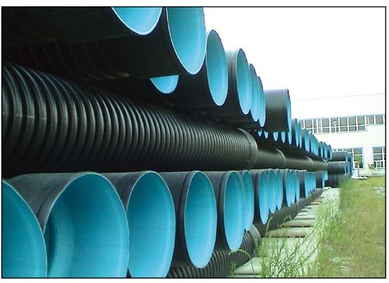 HDPE PP Double Wall Corrugated Dwc Pipe Extrusion Machine