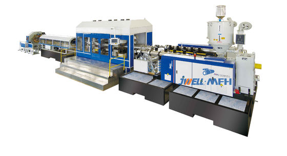 Siemens HMI HDPE PP DWC Double Wall Corrugated Pipe Machine