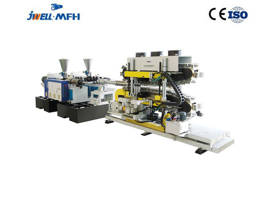 Vertical HDPE PP DWC Double Wall Corrugated Pipe Machine