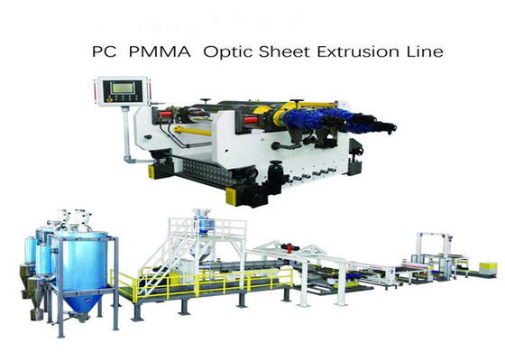 PMMA PC  GPPS  ABS Plastic Plate Sheet Extrusion Line
