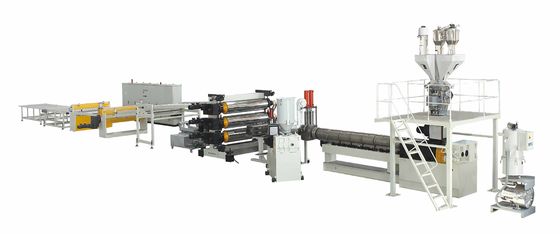 PC PMMA 550KGH Sheet And Plate Extrusion Machine