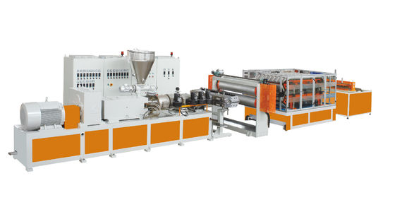 JWELL PVC Counter Conical Twin Screw Pelletizing Machine Granulator