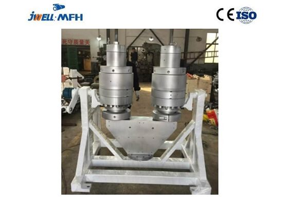 JWELL 110mm PVC Pipe Twin Screw Extruder Pipe Extrusion  Machine