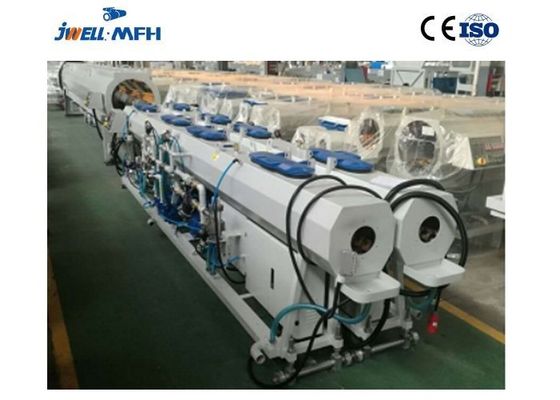 JWELL 110mm PVC Pipe Twin Screw Extruder Pipe Extrusion  Machine