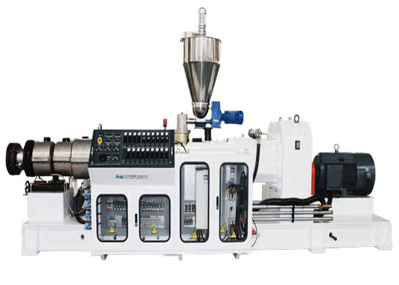 CE Counter Conical Double Screw Extruder Machine