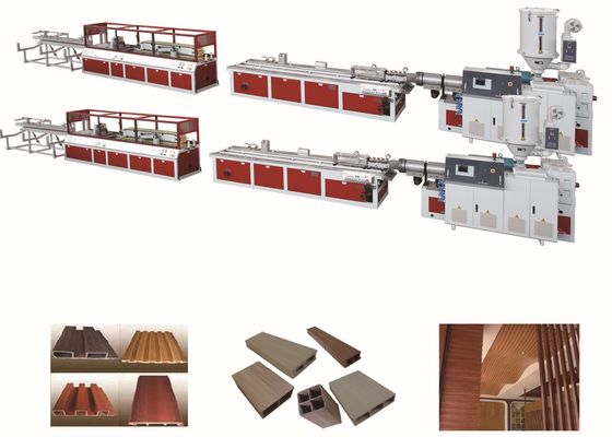 CE Counter Conical Double Screw Extruder Machine