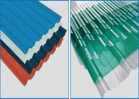 JWELL Corrugated Board Step Roofing Making Machine PVC Profile Extrusion Line