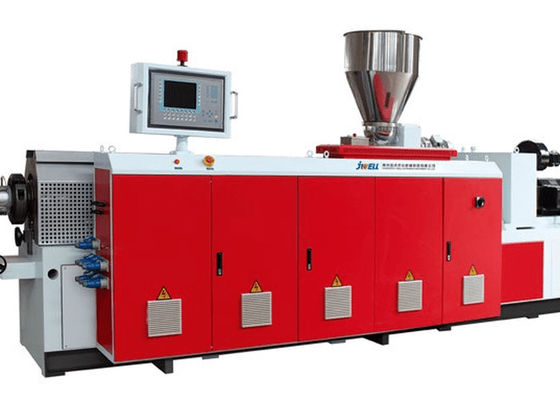 PVC Co Rotating Conical Double Screw Extruder