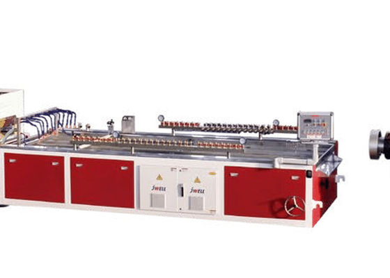 JWELL Wood Hollow Door Wpc Pvc Profile Extrusion Machine