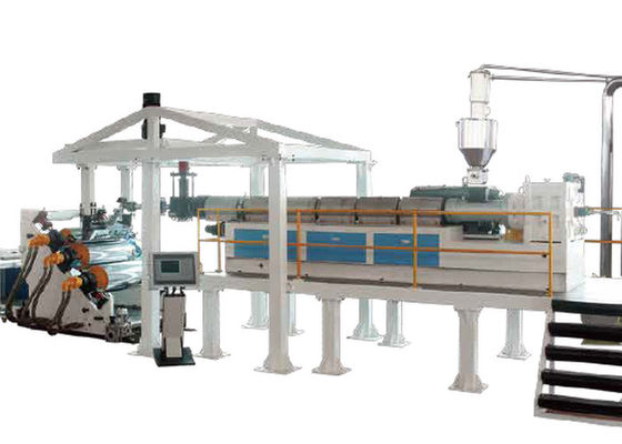 PET PLA Twin Screw Extruder Sheet Making Machine