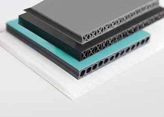 Cross Section Plate PC PE Pp Hollow Sheet Extrusion Lines