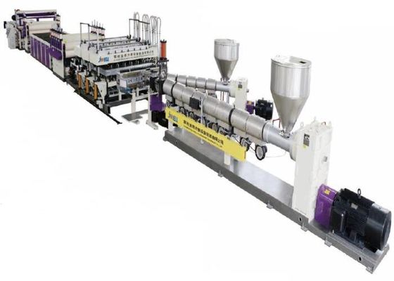 Building Form Work Double Out Pp Hollow Sheet Extrusion Line