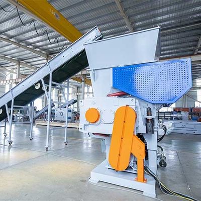 Universal Single Shaft Shredder For Waster Plastic Recycling