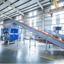 Universal Single Shaft Shredder For Waster Plastic Recycling