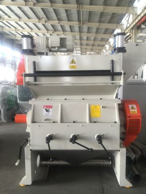 600mm Dia Shaft 600kg/H Sheet Plastic Scrap Recycling Machine