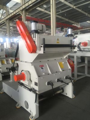 600mm Dia Shaft 600kg/H Sheet Plastic Scrap Recycling Machine