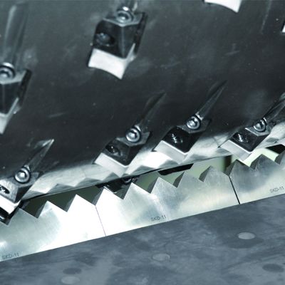 1000kg/H PS Single Shaft Shredder Plastic Waste Recycling Machines