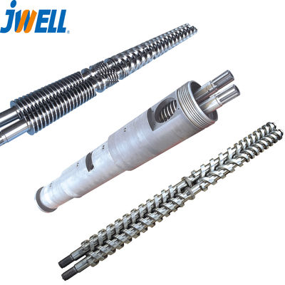 JWELL 38CrMoAla Nitrided Treatment Plastic Extruder Screw Barrel