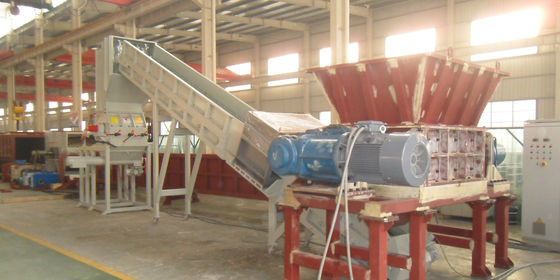 22kw 3000kg/H Bottle Plastic Waste Shredder Machine Low Energy Consumption