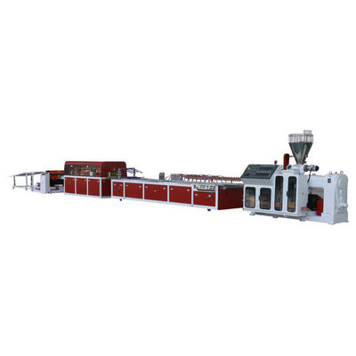 JWELL Wpc Wall Panel Plastic Profile Extrusion Line Heat Insulation PVC Window Frame Making Machine