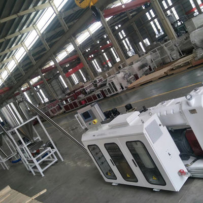 JWELL Waste Plastic Recycling Machine PVC Counter Conical Twin Screw Granulator Machine