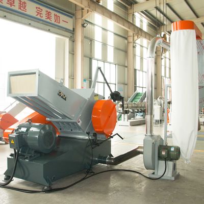 35kw 600KG/H PVC WPC Door Window Frame Waste Plastic Crusher