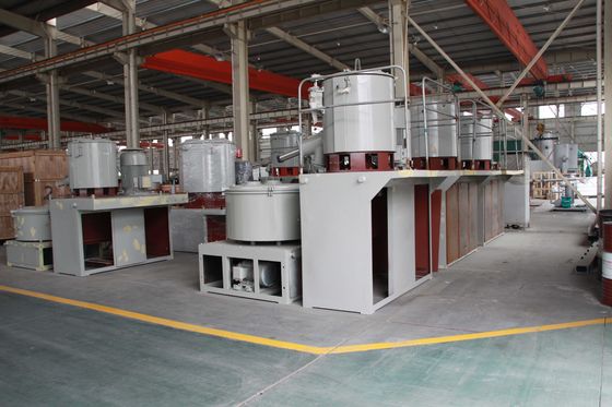 Color Blending PVC WPC Plastic Powder Turbo Mixer