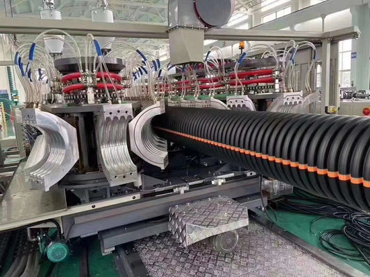 HDPE PP PVC Double Wall Corrugated Tube Making Machine Dwc Pipe Extrusion Machine