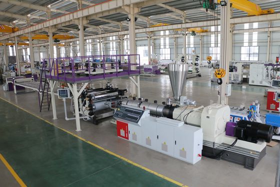 SPC Floor Sheet Extrusion Line