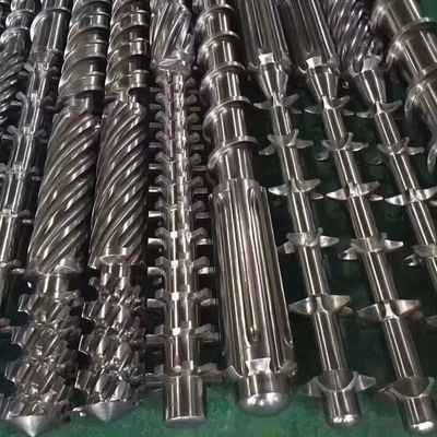 Extruder Single Screw Twin Conical Screw Parallel Screw Barrel